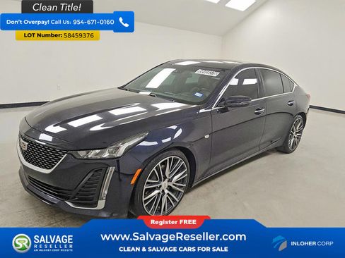 Used 2020 Cadillac CT5 Premium Luxury w/ Driver Awareness Plus Package RWD image 1