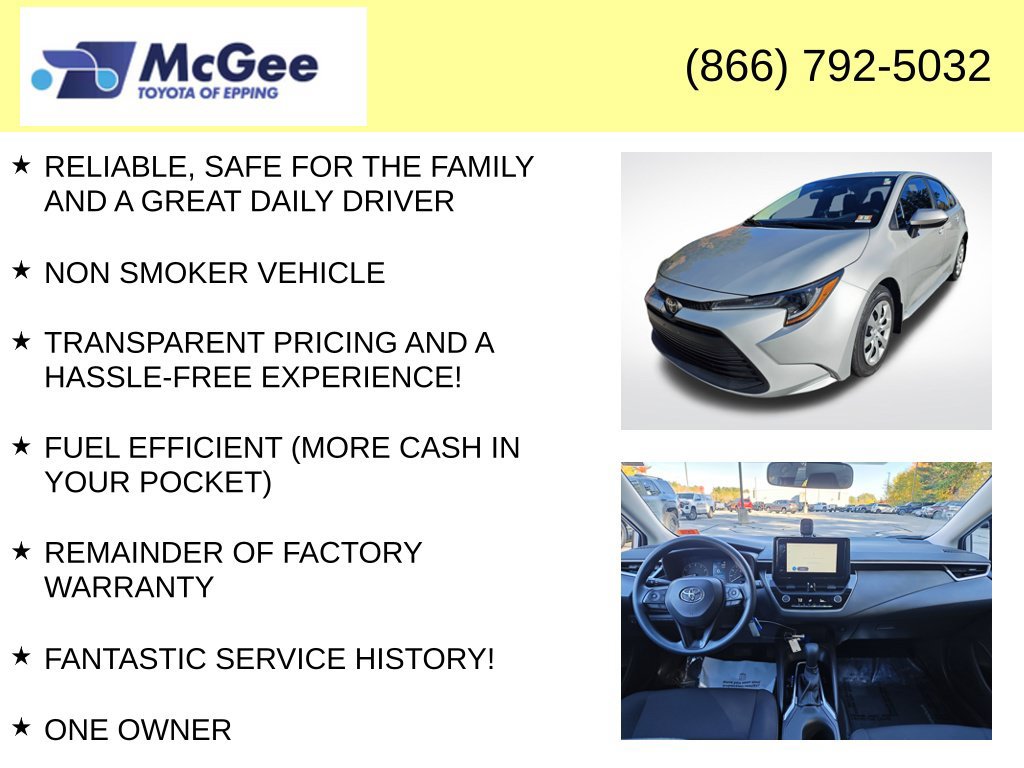 Used 2024 Toyota Corolla LE FWD image 4