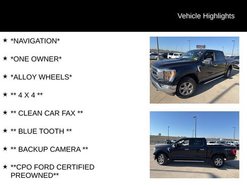 Used 2022 Ford F150 XLT w/ Equipment Group 302A High image 4