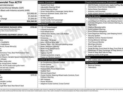 Used 2024 Chevrolet Trax ACTIV w/ Driver Confidence Package
