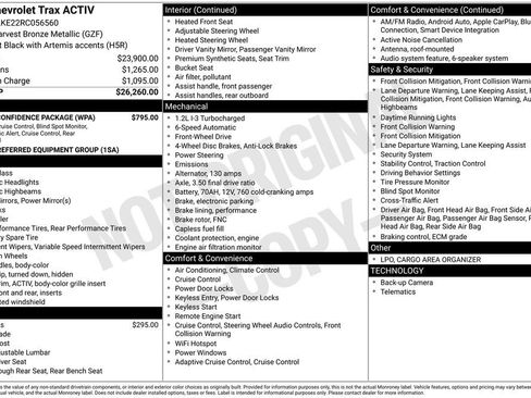 Used 2024 Chevrolet Trax ACTIV w/ Driver Confidence Package image 4