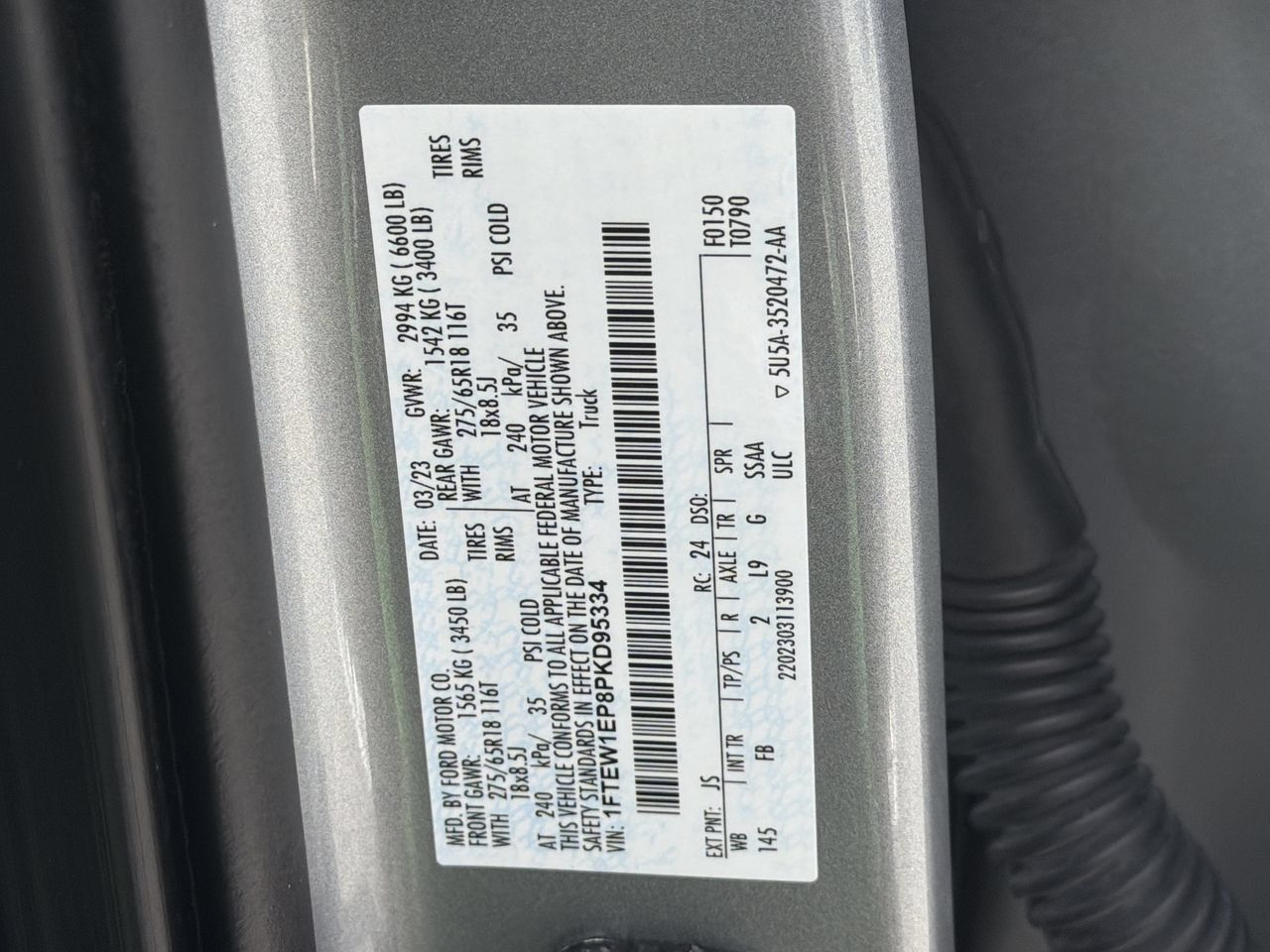 Used 2023 Ford F150 XLT w/ Equipment Group 302A High AWD/4WD image 34