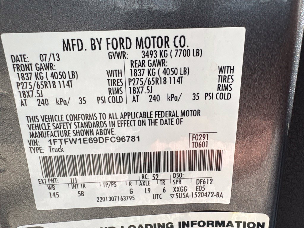 Used 2013 Ford F150 FX4 w/ Luxury Equipment Group AWD/4WD image 19