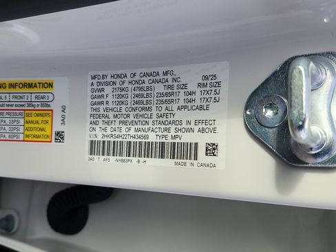 New 2026 Honda CR-V LX image 16