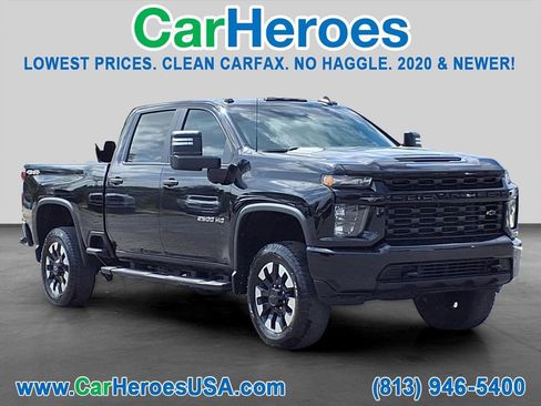 Used 2020 Chevrolet Silverado 2500 Custom w/ Custom Value Package AWD/4WD image 1