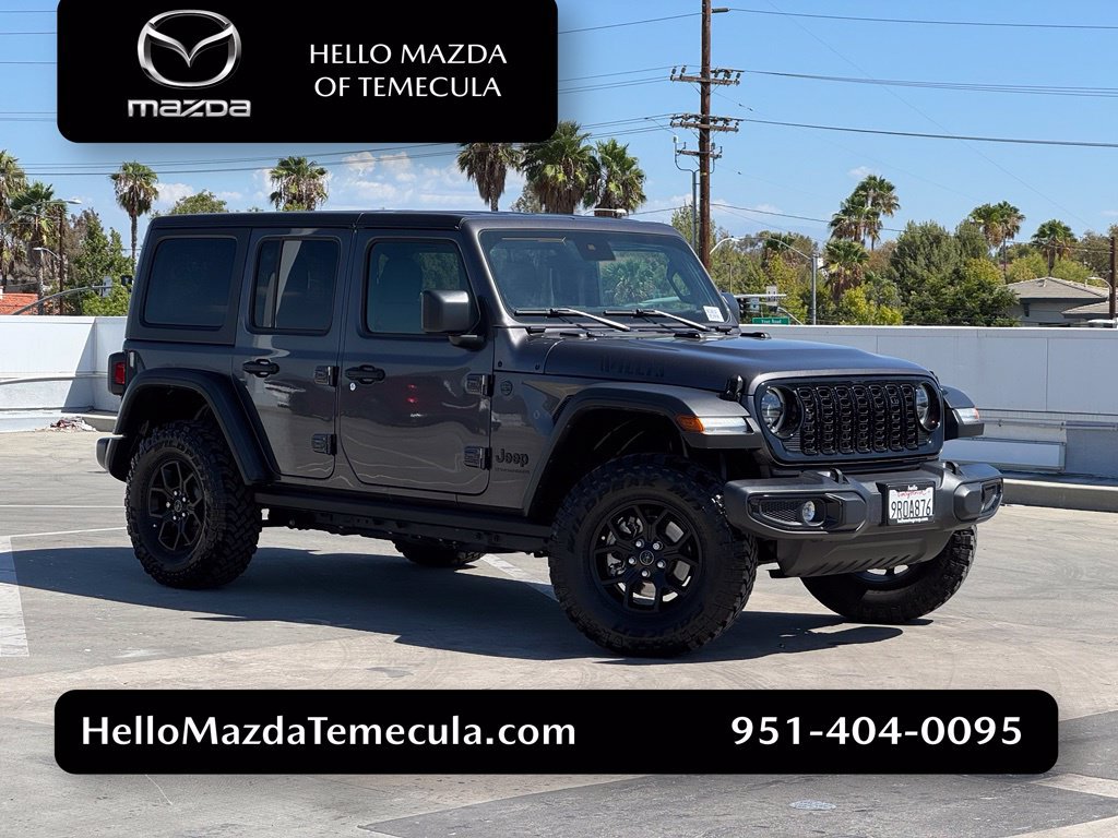 Used 2025 Jeep Wrangler Unlimited Sport AWD/4WD image 1
