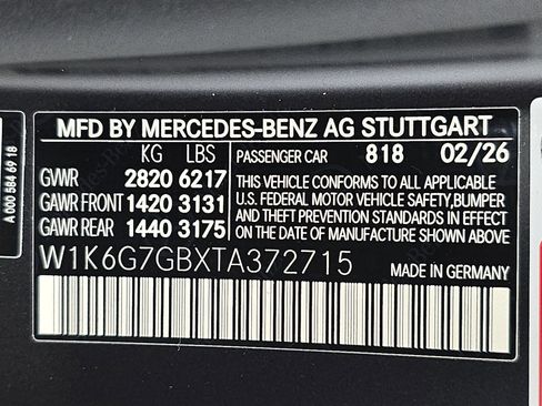 New 2026 Mercedes-Benz S 580 4MATIC Sedan image 36