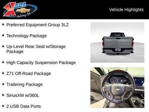 Certified 2024 Chevrolet Silverado 1500 High Country w/ Technology Package AWD/4WD image 2