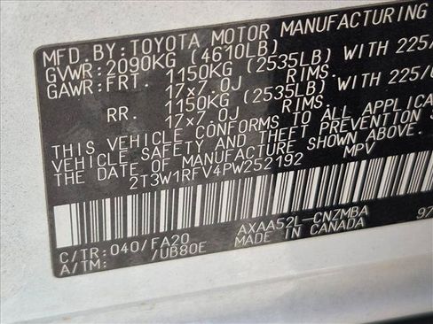 Used 2023 Toyota RAV4 XLE w/ Convenience Package FWD image 15