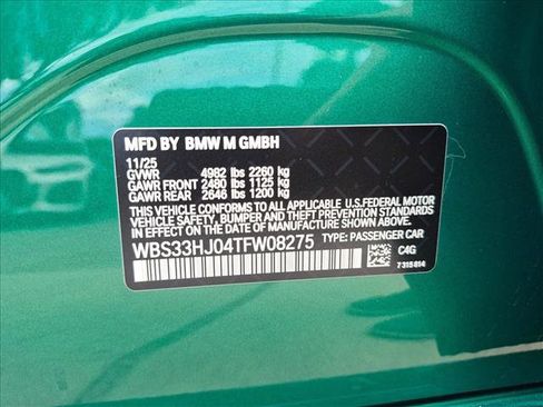 Used 2026 BMW M3 Competition w/ Executive Package AWD/4WD image 25
