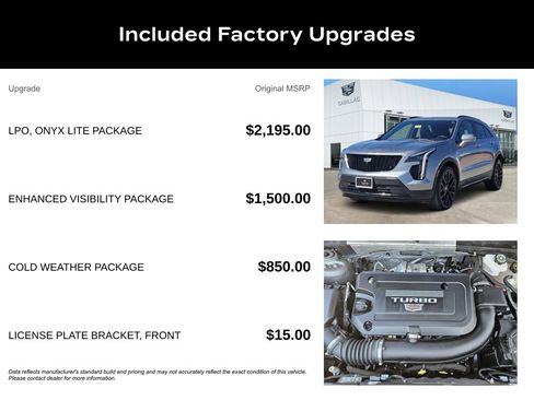 Used 2023 Cadillac XT4 Sport w/ LPO, Onyx Lite Package image 26