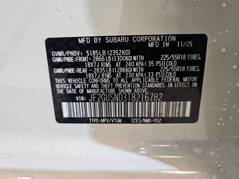 New 2026 Subaru Crosstrek 2.5i Limited image 34