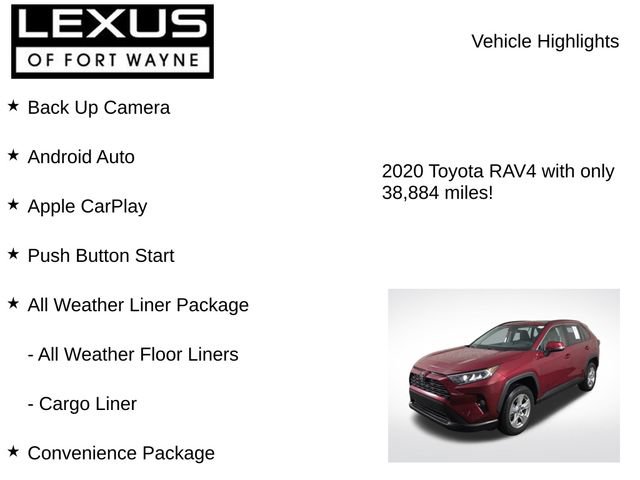 Used 2020 Toyota RAV4 XLE w/ Convenience Package AWD/4WD image 8