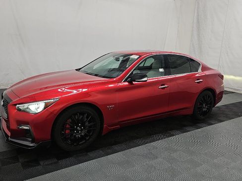 Used 2019 INFINITI Q50 Red Sport 400 AWD/4WD image 1