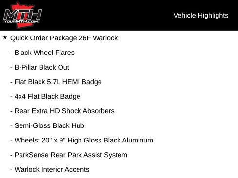 Used 2023 RAM 1500 Warlock AWD/4WD image 10