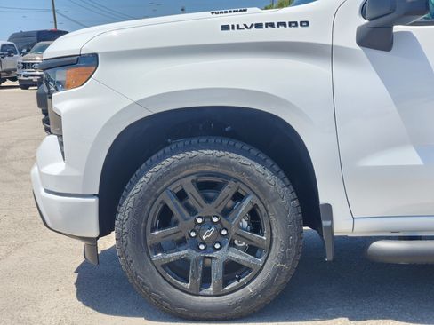 New 2026 Chevrolet Silverado 1500 Custom w/ Turbomax Blackout Package RWD image 7