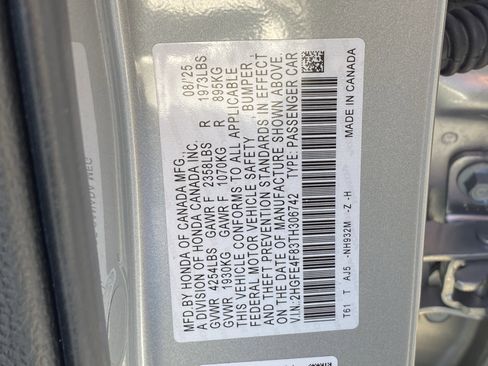 New 2026 Honda Civic Sport Touring image 19