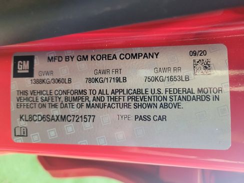 Used 2021 Chevrolet Spark LT FWD image 33