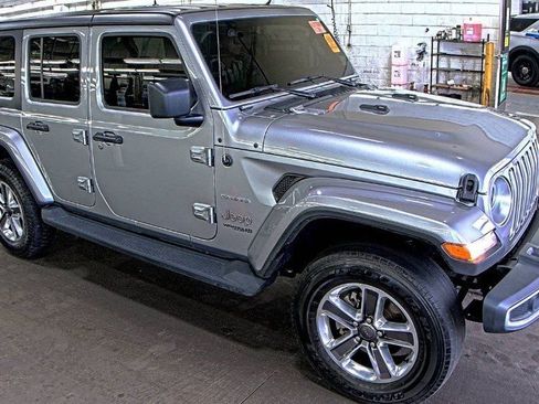 Used 2021 Jeep Wrangler Unlimited Sahara AWD/4WD image 1