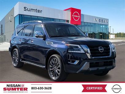 Certified 2024 Nissan Armada Platinum w/ Captain's Chairs Package