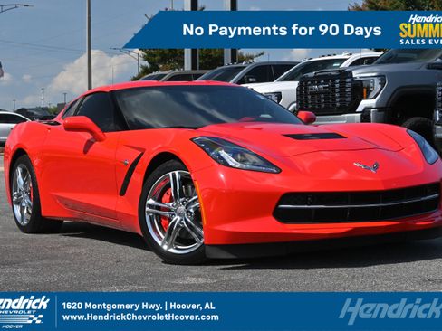 Used 2016 Chevrolet Corvette Stingray Coupe w/ 3LT Preferred Equipment Group RWD image 1