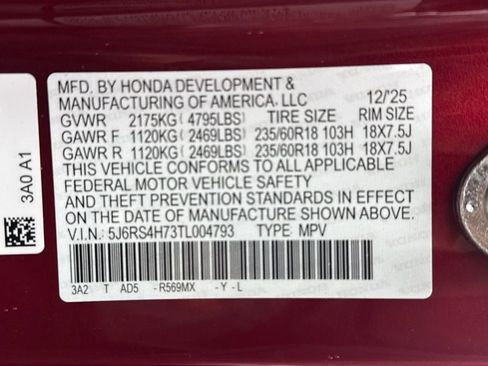 New 2026 Honda CR-V EX-L image 27