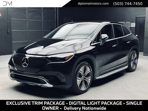 Used 2023 Mercedes-Benz EQE 350+ 4MATIC SUV w/ Exclusive Trim Package image 1