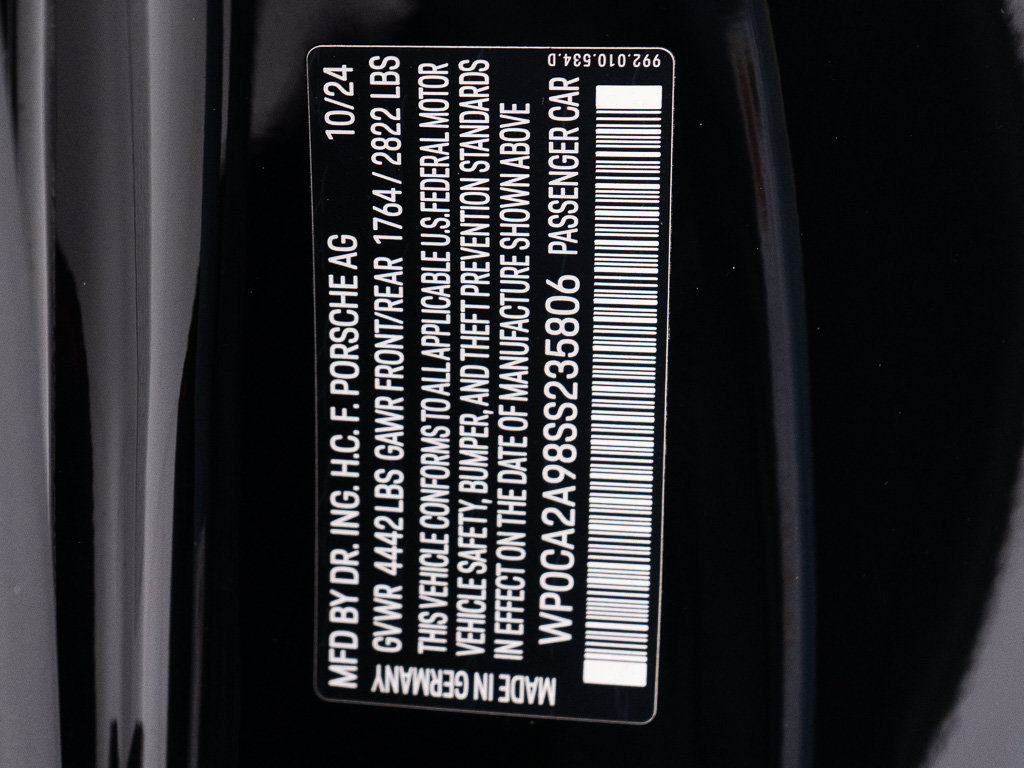 Used 2025 Porsche 911 Carrera RWD image 53