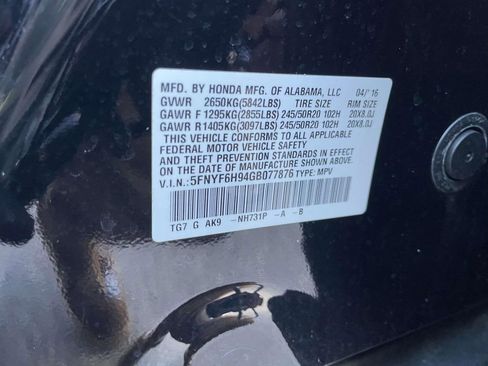 Used 2016 Honda Pilot Touring image 10