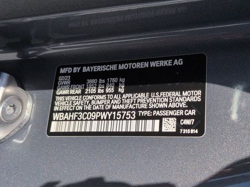 Used 2023 BMW Z4 sDrive30i w/ Premium Package RWD image 14