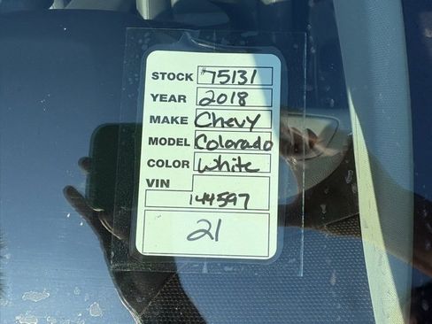 Used 2018 Chevrolet Colorado W/T image 37