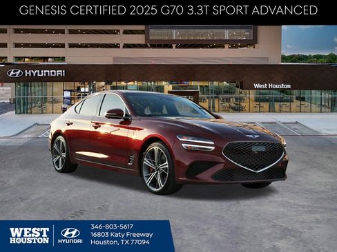 Used 2025 Genesis G70 3.3T Advanced w/ Sport Prestige Package image 1