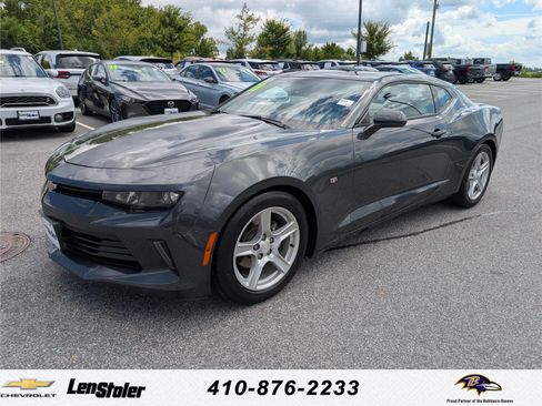 Used 2018 Chevrolet Camaro LS w/ Technology Package RWD image 1