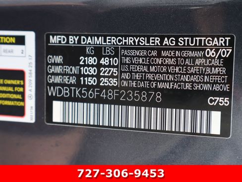Used 2008 Mercedes-Benz CLK 350 Cabriolet image 27