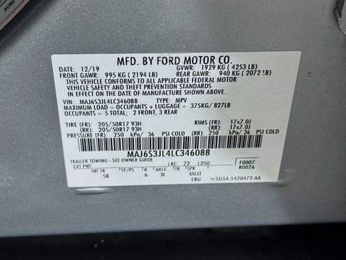 Used 2020 Ford EcoSport SES AWD/4WD image 72