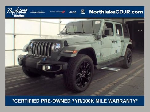 Used 2023 Jeep Wrangler Unlimited Sahara AWD/4WD image 1
