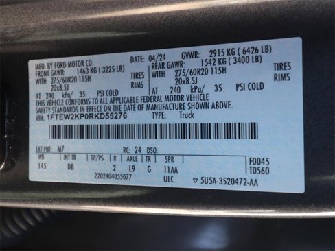 Used 2024 Ford F150 STX w/ STX Black Appearance Package image 23