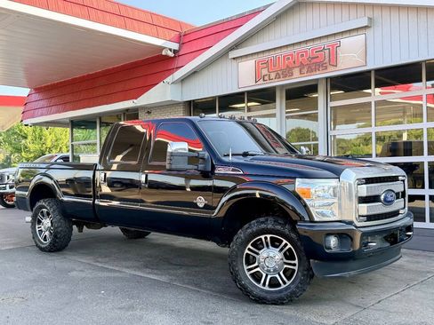 Used 2016 Ford F250 Platinum w/ Snow Plow Prep Package AWD/4WD image 1
