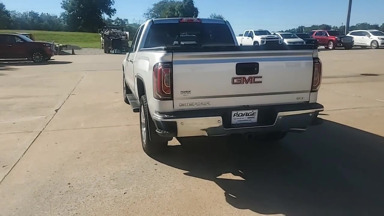 Used 2017 GMC Sierra 1500 SLT w/ Enhanced Driver Alert Package AWD/4WD image 7