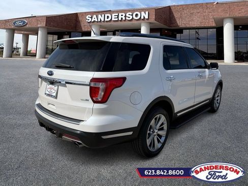 Certified 2018 Ford Explorer Limited w/ Ford Safe & Smart Package image 3