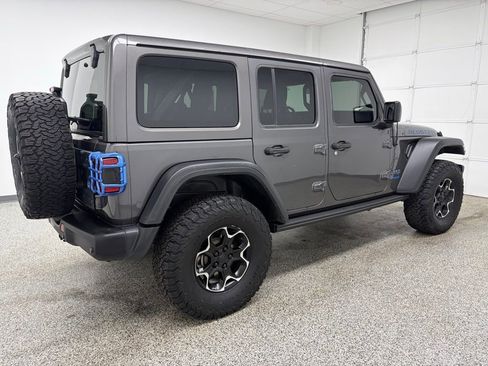 Used 2021 Jeep Wrangler Unlimited Rubicon 4xe w/ Steel Bumper Group image 7