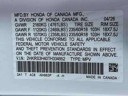 Used 2026 Honda CR-V EX image 23