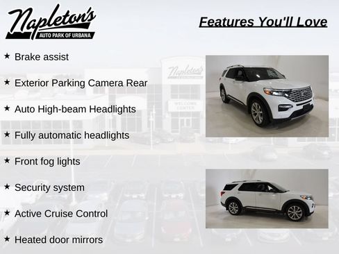 Used 2021 Ford Explorer Platinum w/ Equipment Group 601A AWD/4WD image 21