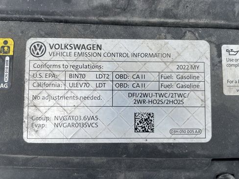 Used 2022 Volkswagen Atlas SE image 42
