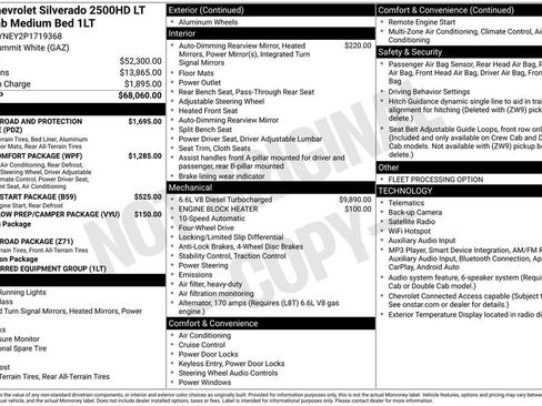 Used 2023 Chevrolet Silverado 2500 LT AWD/4WD image 21