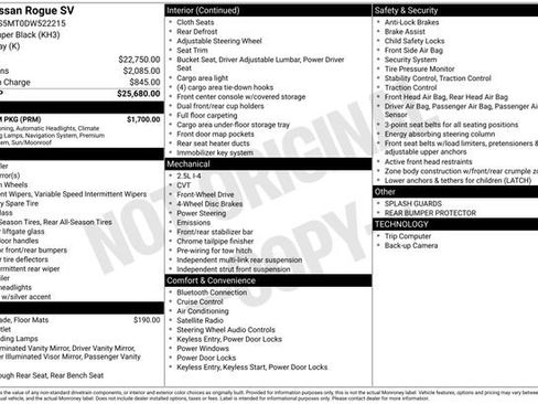 Used 2013 Nissan Rogue SV w/ Premium Pkg FWD image 27