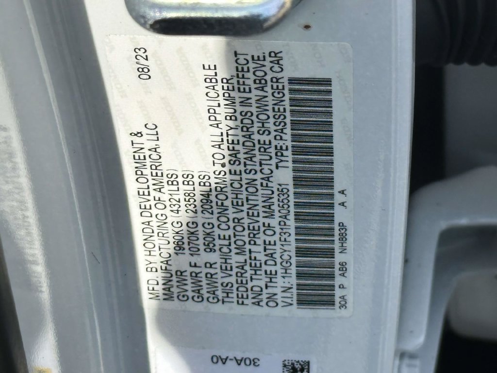 Used 2023 Honda Accord EX image 31