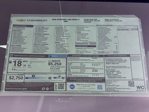 Used 2026 Chevrolet Silverado 1500 LT w/ Safety Package image 20