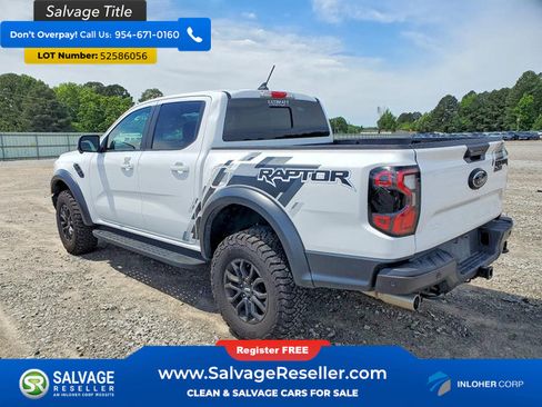 Used 2024 Ford Ranger Raptor AWD/4WD image 3