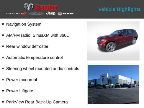 New 2025 Jeep Grand Cherokee Limited 4xe image 2